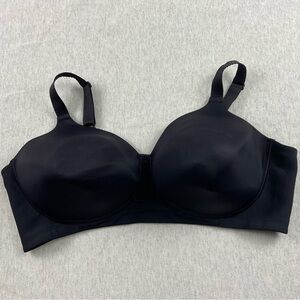 Vanity Fair Women’s Bra size: 44 D Wire-Free 16345 Color: Black